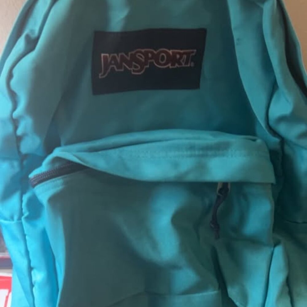 Jansport teal backpack